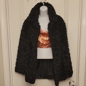 Forever 21 Black Pea Coat